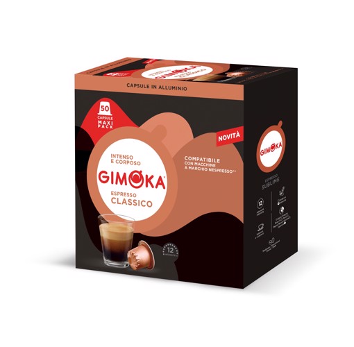 Gimoka Caffè Capsule per Nespresso Espresso Classico 50 pz