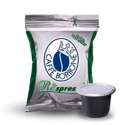 Caffè Borbone Capsule per Nespresso Represso Dek Capsule caffè 10 pz