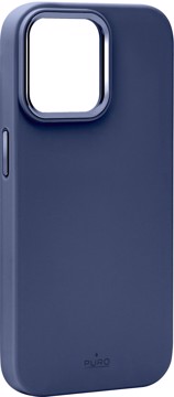 Cover iphone 15pro blu magneti integrati,bordo camer