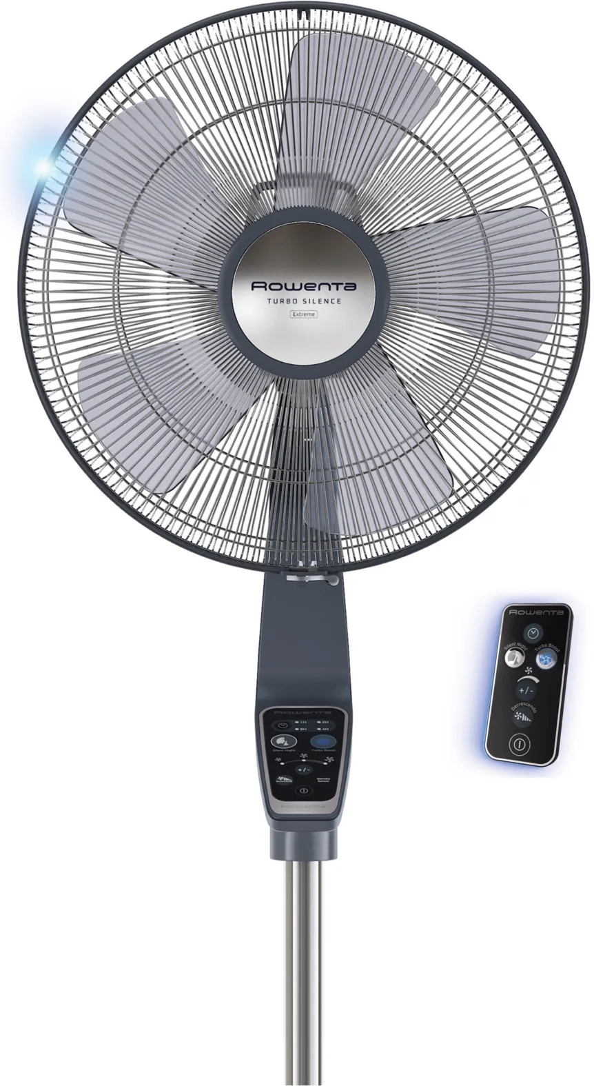 Ventilatore Rowenta Turbo Silence - A Piantana, Ultra Silenzioso, 4 Velocità, Oscillazione, Fino A 8m - Foto 10
