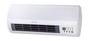 Termoventilatore parete ptc display led