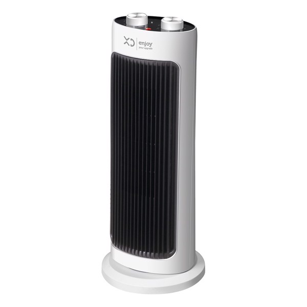 XD Enjoy XDBLK16J Termoventilatore Nero, Grigio 2000 W Riscaldatore ambiente elettrico con ventilatore