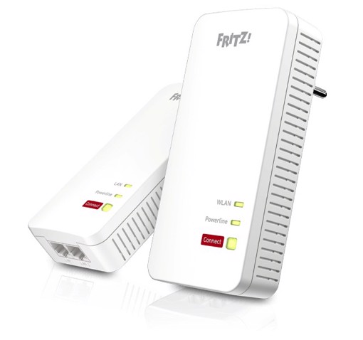 FRITZ!Powerline 1240 AX WLAN Set 1200 Mbit/s Collegamento ethernet LAN Wi-Fi Bianco 2 pz