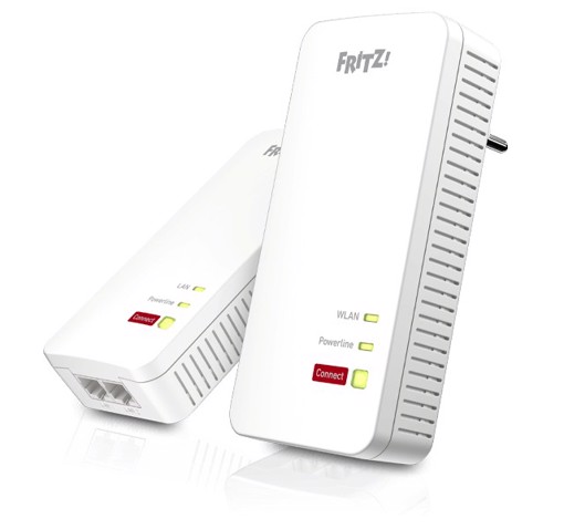 FRITZ!Powerline 1240 AX WLAN Set 1200 Mbit/s Collegamento ethernet LAN Wi-Fi Bianco 2 pz