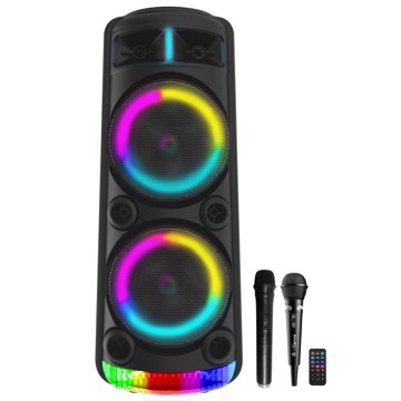 Wireless speakerdisco lighting