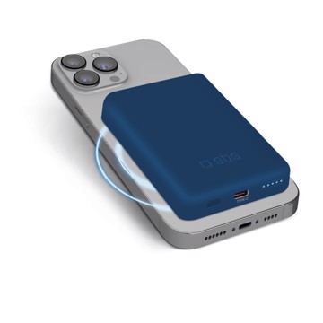 Powerbank 5.000 mah magsafe blu