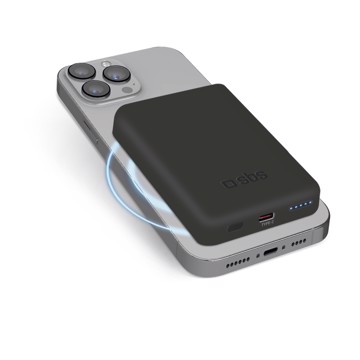 Powerbank 5.000 mah magsafe nero