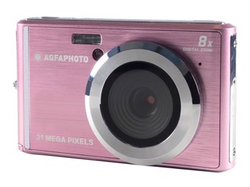 Compatta digitale kf520p pink 24mp digital zoom 8x video hd