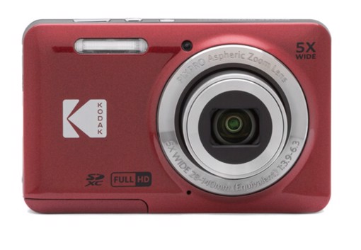 Kodak PIXPRO FZ55 1/2.3" Fotocamera compatta 16 MP CMOS 4608 x 3456 Pixel Rosso