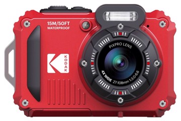 Compatta digitale wpz2 rossa waterproof 15m wi-fi 16mp cmo