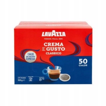 Caffe cialda crema&gusto 50 pz lavazza crema & gusto espress