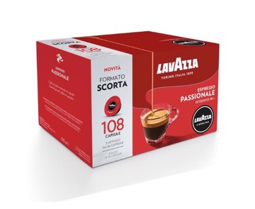 Lavazza A Modo Mio Passionale, 108 Capsule