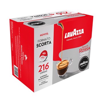 Caffe lavazza qualita'ros. 216 confezione risparmio 216 caps