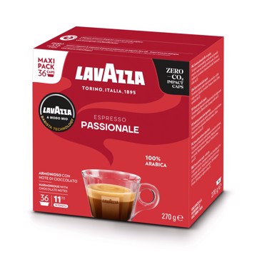 36 Capsule gusto Passionale compatibili con macchine da caffè A modo mio