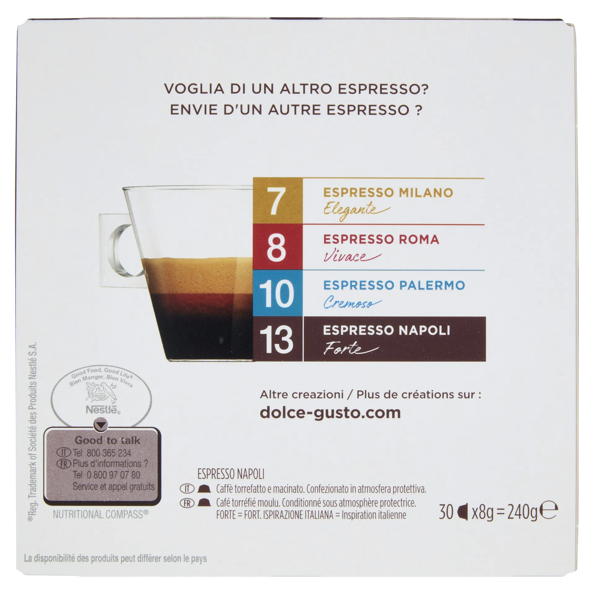 180 Capsule Nescafè Dolce Gusto NAPOLI Originali - Foto 8