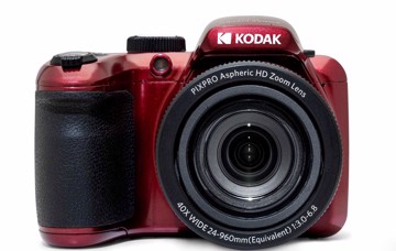 Fotocamera bridge kf405r red cmos 20mp video 1080 fhd