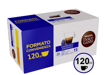 120 Capsule Nescafé Dolce Gusto Caffè Espresso Ardenza