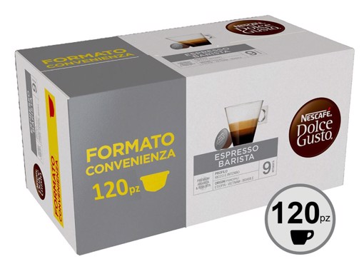 120 Capsule Nescafé Dolce Gusto Caffè Espresso Barista