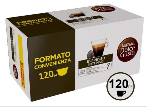 120 Capsule Nescafé Dolce Gusto Caffè Espresso Intenso