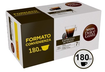 180 Capsule Nescafé Dolce Gusto Caffè Espresso Intenso