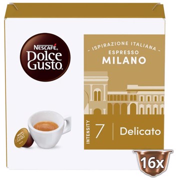 Dcg espresso milano 16 caps 12526229 espres.milano 16 cap