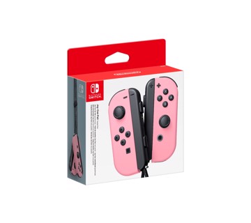 Coppia joy-con rosa pastello