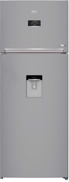 Frigo 2porte 406l silver h185 l70 p65,5