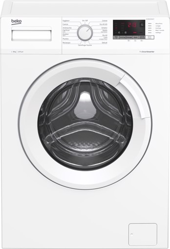 Beko WUXR81282WI/IT lavatrice Caricamento frontale 8 kg 1200 Giri/min Bianco