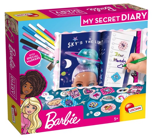 Lisciani Barbie My Secret Diary + Lucchetto