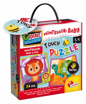 Montessori baby touch puzzle