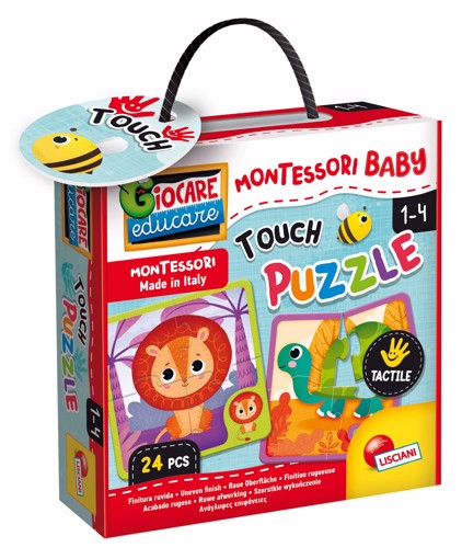 Liscianigiochi Montessori Baby Touch Puzzle