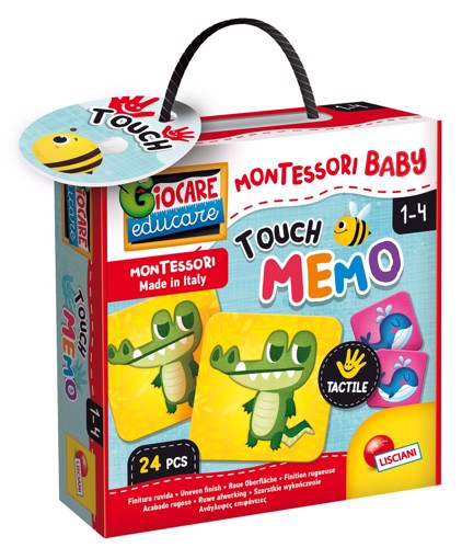 Liscianigiochi Montessori Baby Touch Memo