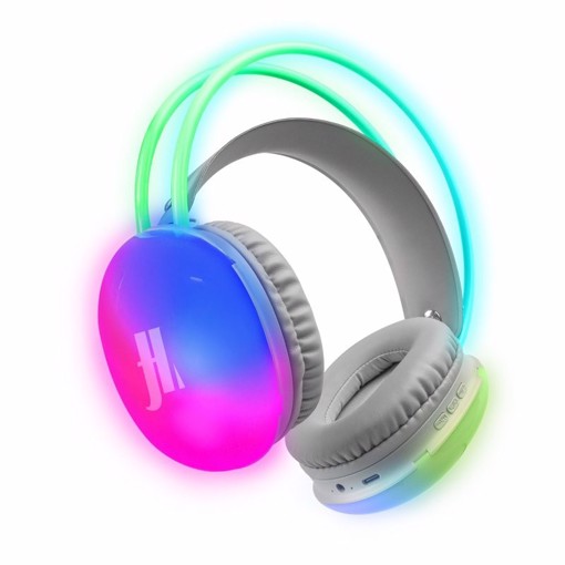 SBS Light Pop Auricolare Con cavo e senza cavo A Padiglione Musica e Chiamate USB tipo-C Bianco