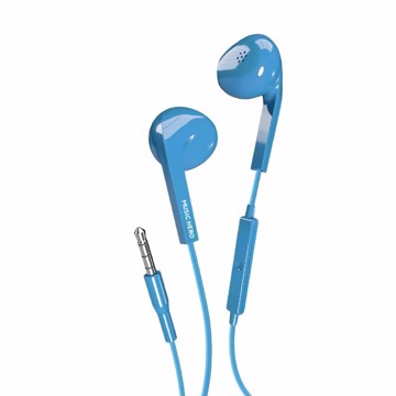 Auricolare semi in ear azzurro