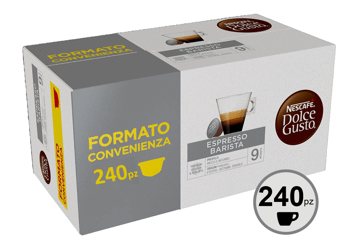 240 Capsule Nescafé Dolce Gusto Caffè Espresso Barista