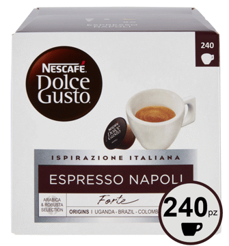 240 Capsule Nescafé Dolce Gusto Caffè Espresso Napoli