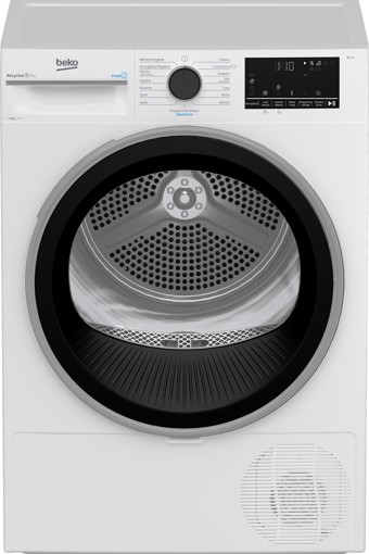 Beko BTG383IS asciugatrice Libera installazione Caricamento frontale 8 kg Bianco