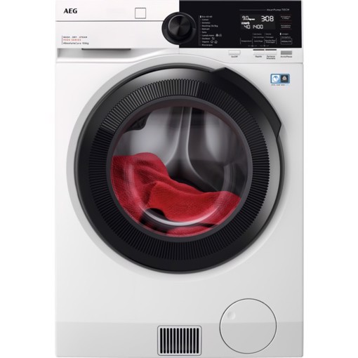 AEG Series 9000 LWR9E964MB lavasciuga Libera installazione Caricamento frontale Bianco D