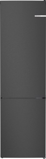 Bosch Serie 4 KGN392XCF frigorifero con congelatore Libera installazione 363 L C Nero