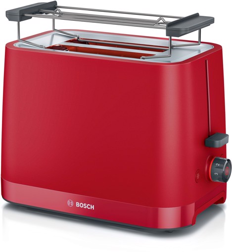 Bosch TAT3M124 tostapane 2 fetta/e 950 W Rosso