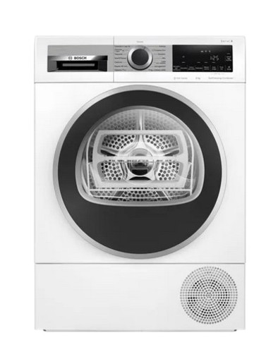 Bosch Serie 6 WQG235A0IT asciugatrice Libera installazione Caricamento frontale 8 kg A++ Bianco