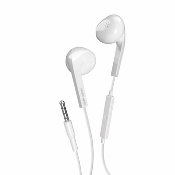 Auricolare semi in ear bianco