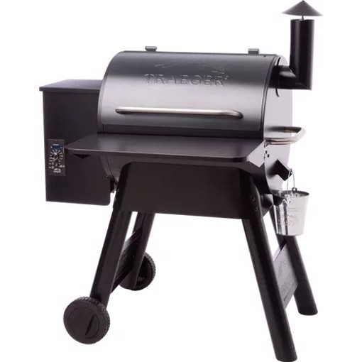 Traeger Ripiano frontale reclinabile in acciaio per BBQ Pro 575 e Ironwood 650