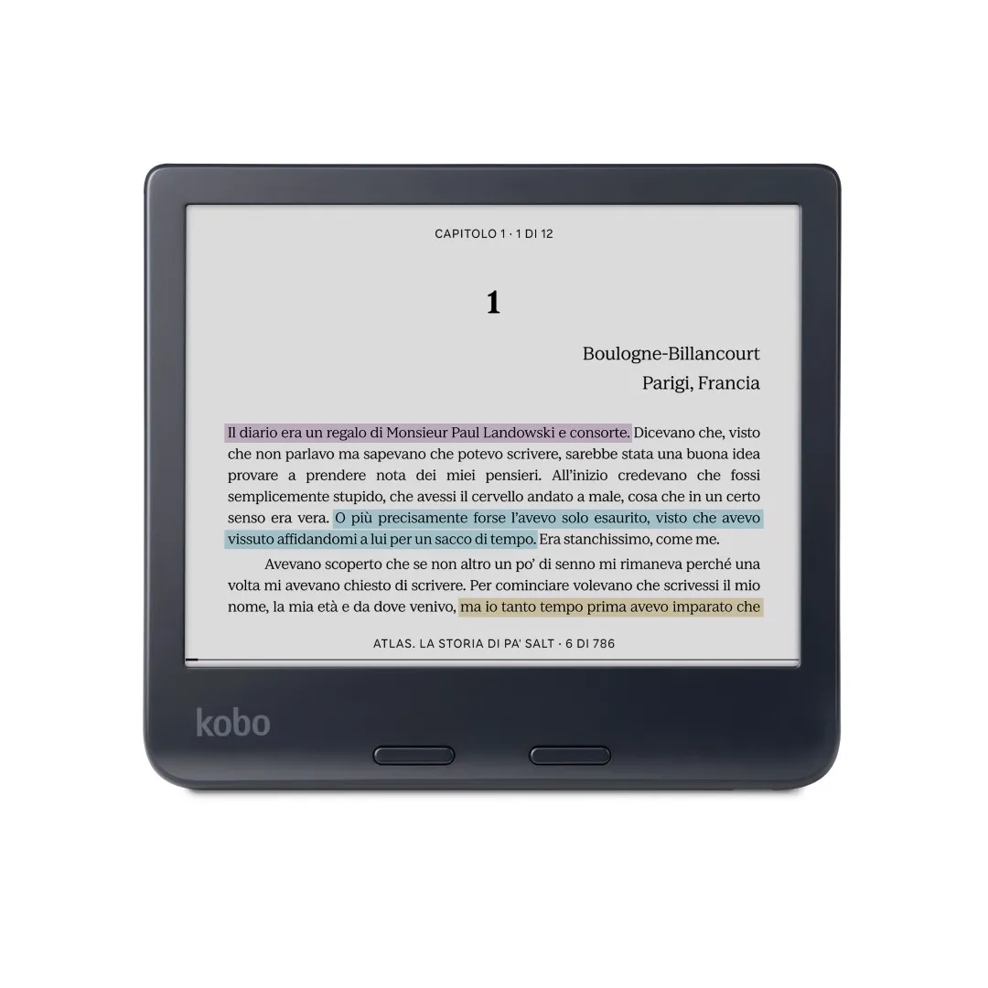 Rakuten Kobo Libra Colour lettore e-book Touch screen 32 GB Wi-Fi