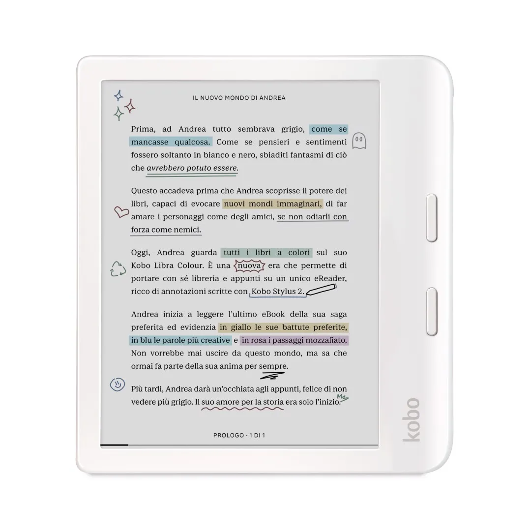 Rakuten Kobo Libra Colour lettore e-book Touch screen 32 GB Wi-Fi