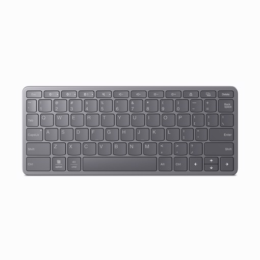 Lenovo ZG38C05814 tastiera USB + Bluetooth QWERTY Grigio