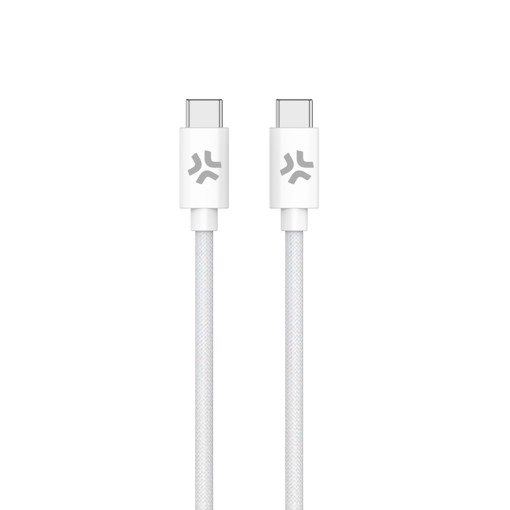 Celly USBCUSBCCOTTWH cavo USB 1,5 m USB C Bianco