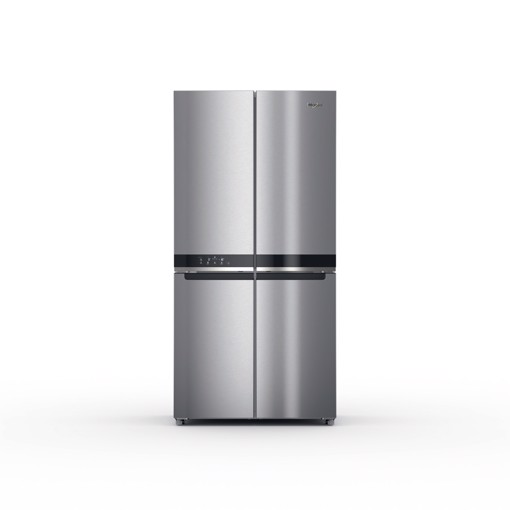Whirlpool WQ9 U3L EF frigorifero side-by-side Libera installazione 594 L D Acciaio inossidabile
