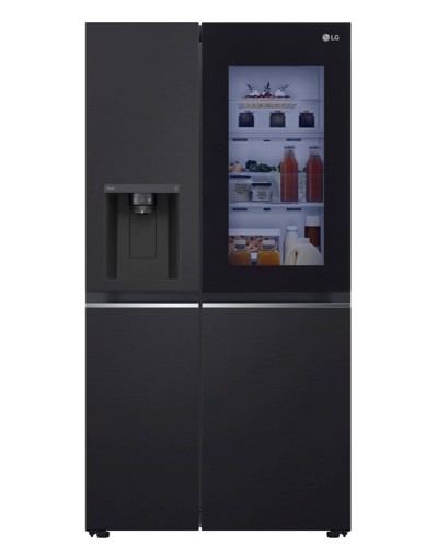 LG InstaView GSGV80EPLL frigorifero side-by-side Libera installazione 635 L E Nero