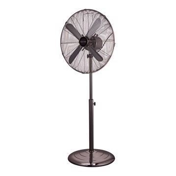 Ventilatore colonna 45cm nero h135cm metallo